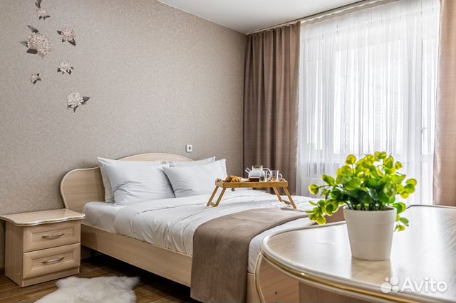 

1-к. квартира, 35 м², 2 кровати
