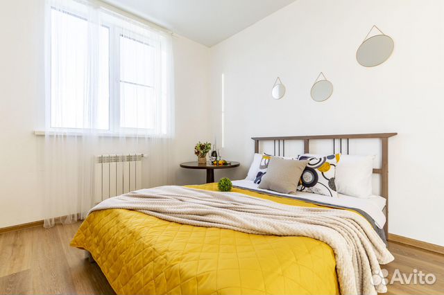 

1-к. квартира, 40 м², 2 кровати