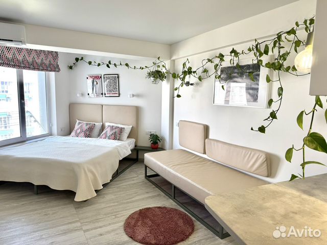 

Квартира-студия, 25 м², 2 кровати