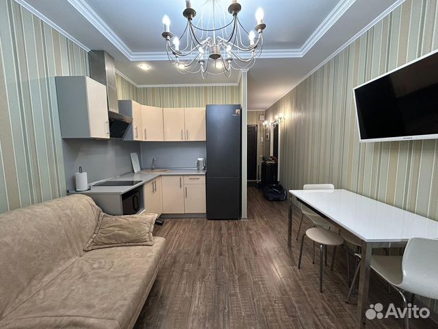 

Квартира-студия, 35 м², 2 кровати