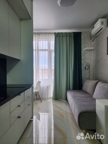 

Квартира-студия, 23,4 м², 2 кровати