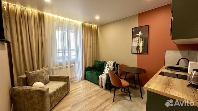 

Квартира-студия, 20 м², 2 кровати
