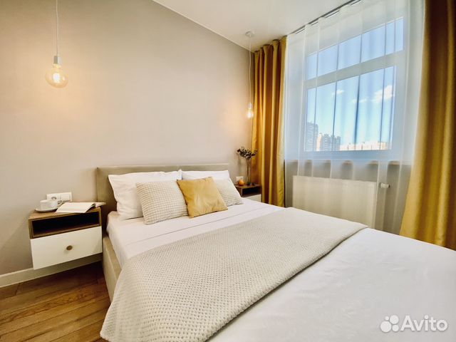 

1-к. квартира, 37 м², 2 кровати