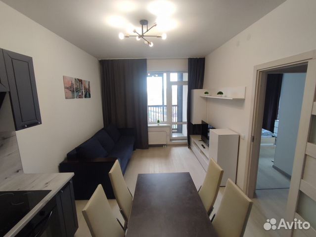

1-к. квартира, 32 м², 2 кровати
