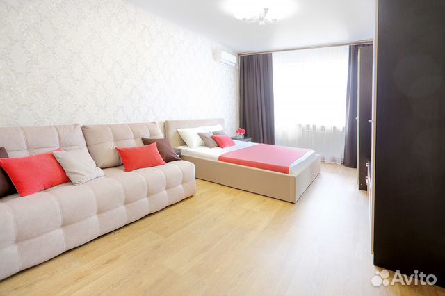 

1-к. квартира, 48 м², 3 кровати