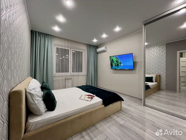 

1-к. квартира, 41 м², 2 кровати
