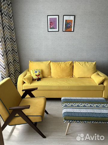 

1-к. квартира, 57 м², 2 кровати
