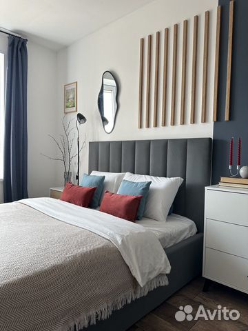 

1-к. квартира, 40 м², 2 кровати