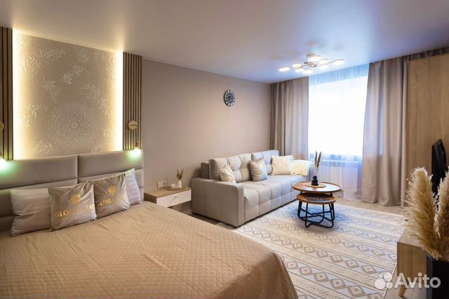 

1-к. квартира, 41,5 м², 2 кровати