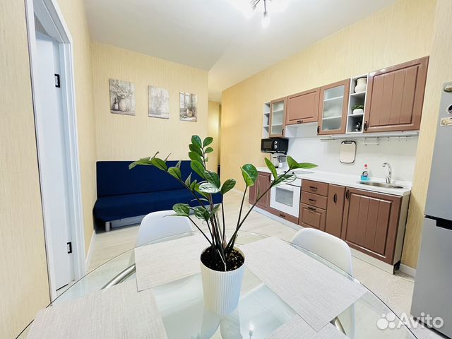 

1-к. квартира, 46 м², 3 кровати