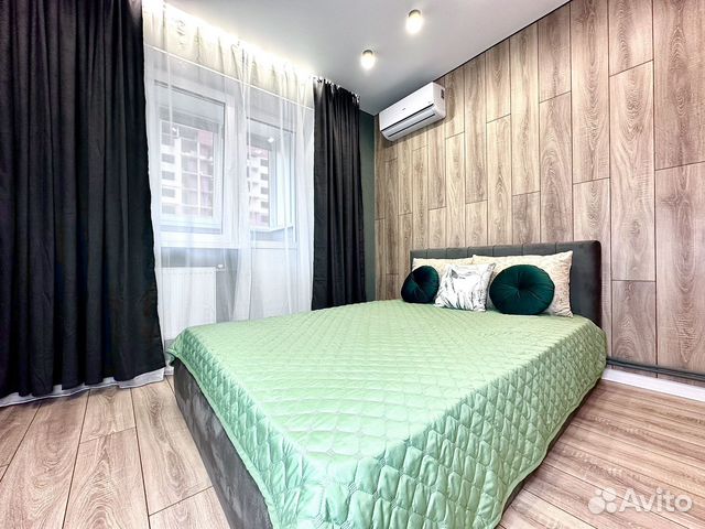 

Квартира-студия, 35 м², 1 кровать