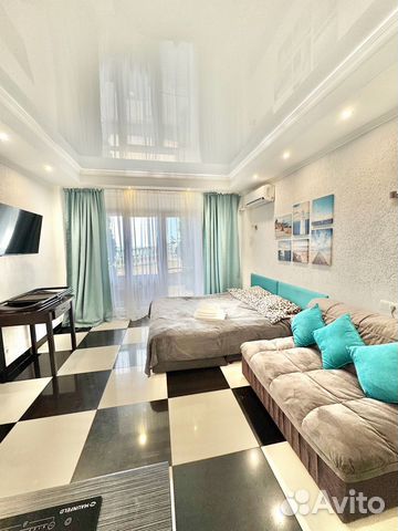 

Квартира-студия, 32 м², 2 кровати