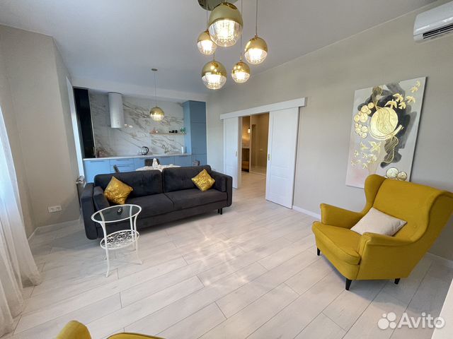 

1-к. квартира, 58 м², 2 кровати