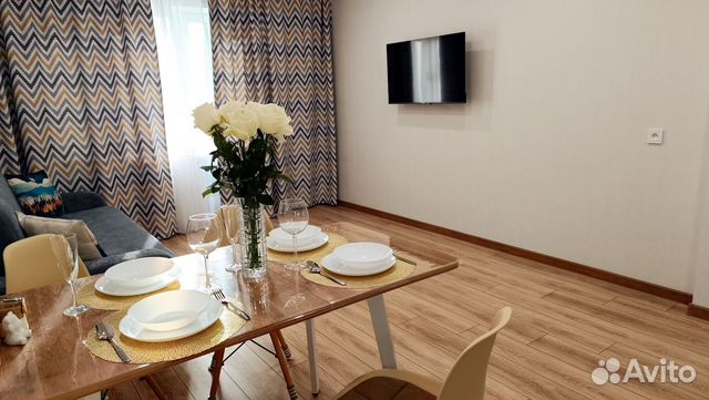 

Квартира-студия, 40 м², 2 кровати