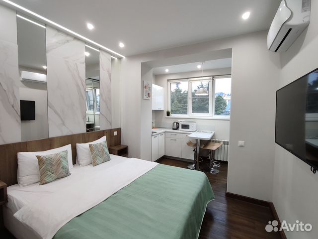 

Квартира-студия, 30 м², 2 кровати