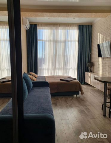 

Квартира-студия, 24 м², 2 кровати