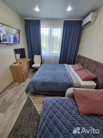 

1-к. квартира, 40 м², 2 кровати