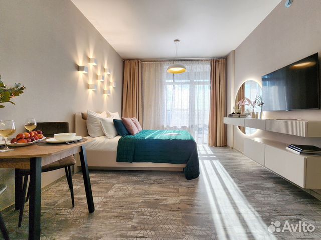 

Квартира-студия, 35 м², 1 кровать