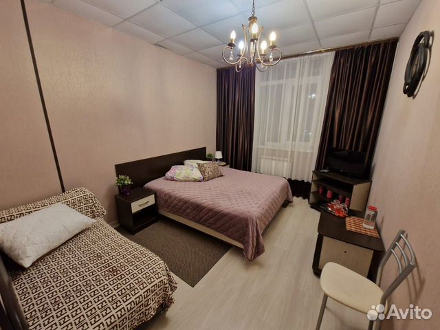 

Квартира-студия, 20 м², 2 кровати