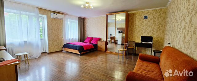 

Квартира-студия, 62 м², 2 кровати