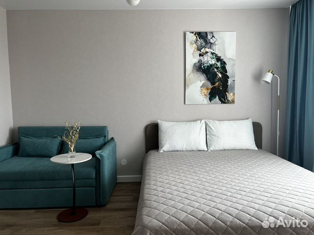 

Квартира-студия, 29 м², 2 кровати