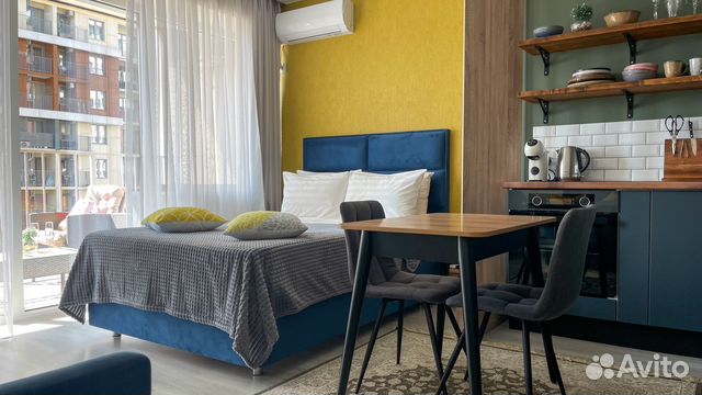 

Квартира-студия, 31,2 м², 3 кровати