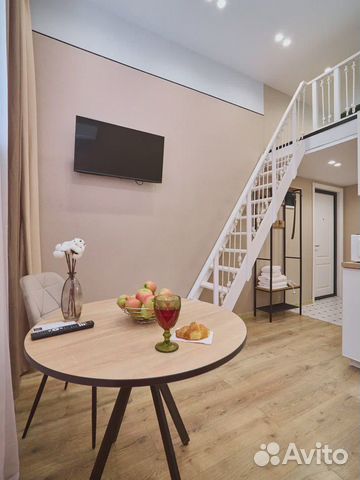 

Квартира-студия, 17 м², 1 кровать