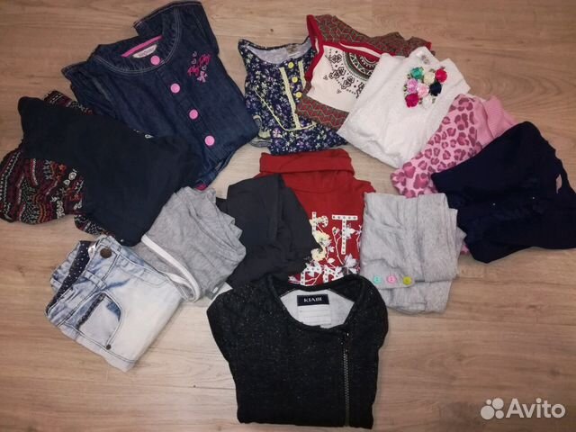 Вещи пакетом для девочки, рост 116 Вещи пакетом для девочки, рост 116