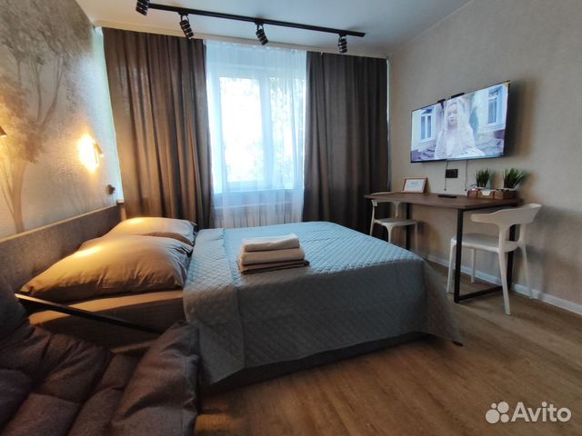 

Квартира-студия, 18 м², 2 кровати