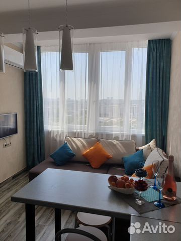 

1-к. квартира, 37 м², 2 кровати