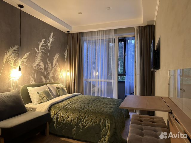 

Квартира-студия, 27 м², 2 кровати