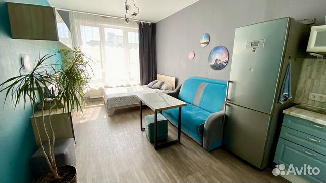 

Квартира-студия, 27 м², 1 кровать