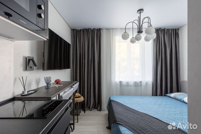 

Квартира-студия, 15 м², 1 кровать