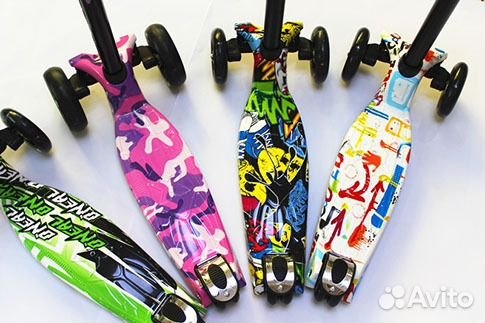 Самокат детский новый Scooter maxi Print Самокат детский новый Scooter maxi Print