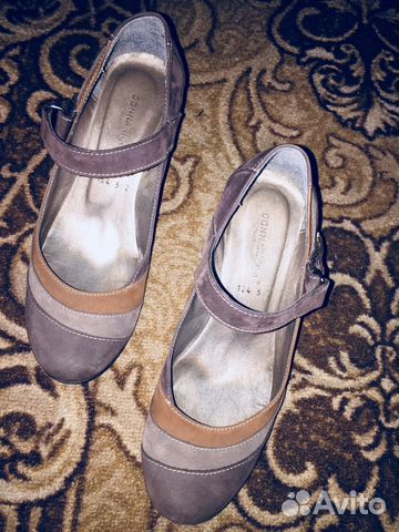 Туфли женские натуральная замша
