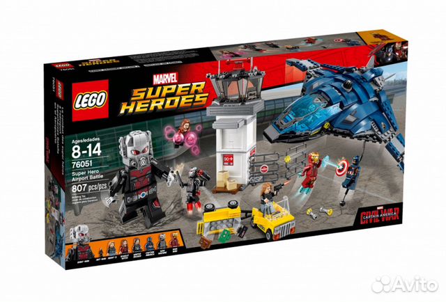 Lego Super Heroes* 76051 Сражение в Аэропорту