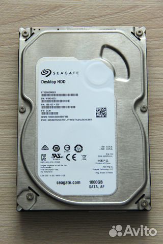 Жёсткий диск seagate Barracuda 1000 GB