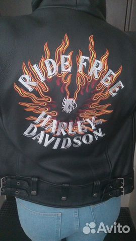 Куртка кожаная Harley Davidson