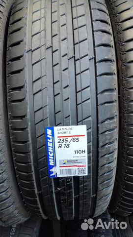 Новые Michelin Latitude Sport 3 235/65 R18 110 H