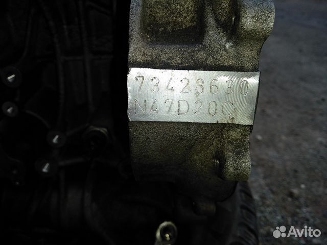 Блок цилиндров двигателя N47D20C BMW