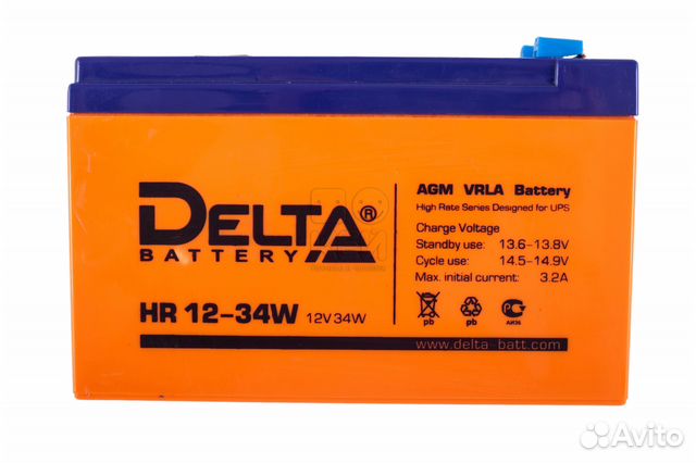 Аккумулятор 12v 9ah Delta Купить