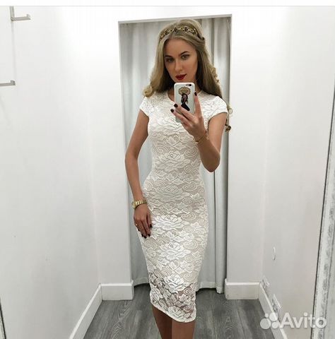 Платье кружевное Платье кружевное