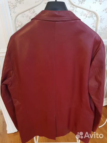 Кожаный пиджак dkny
