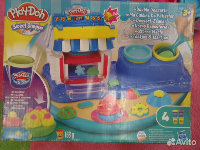 набор игровой двойные десерты play-doh рецепт набор игровой двойные десерты play-doh