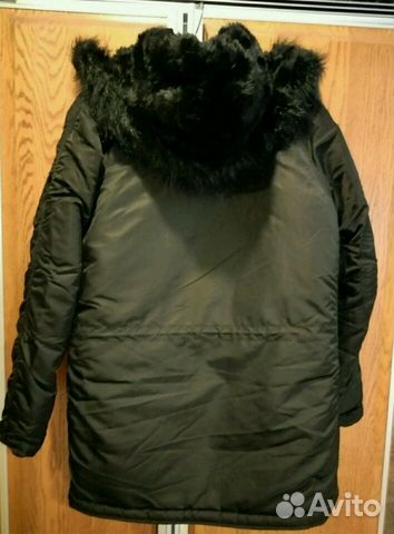 Куртки зимние Alpha Industries N-3B Slim Fit