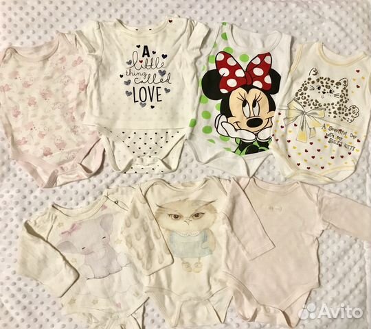 Пакет вещей на девочку 68 размер