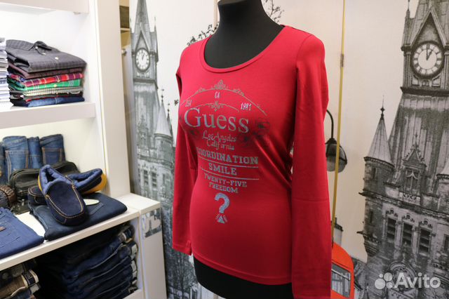 Футболка лонгслив Guess USA оригинал Футболка лонгслив Guess USA оригинал