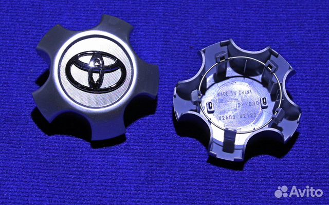 Комплект колпачков для литого диска Toyota Rav4 Комплект колпачков для литого диска Toyota Rav4