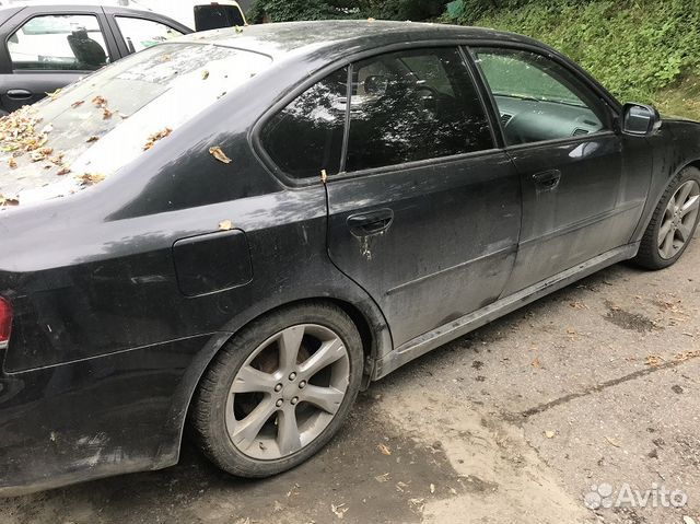 Subaru Legacy 3.0 AT, 2008, битый, 135 189 км