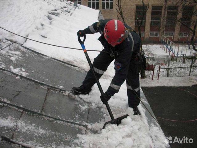 Уборка от снега(крыш,территории)